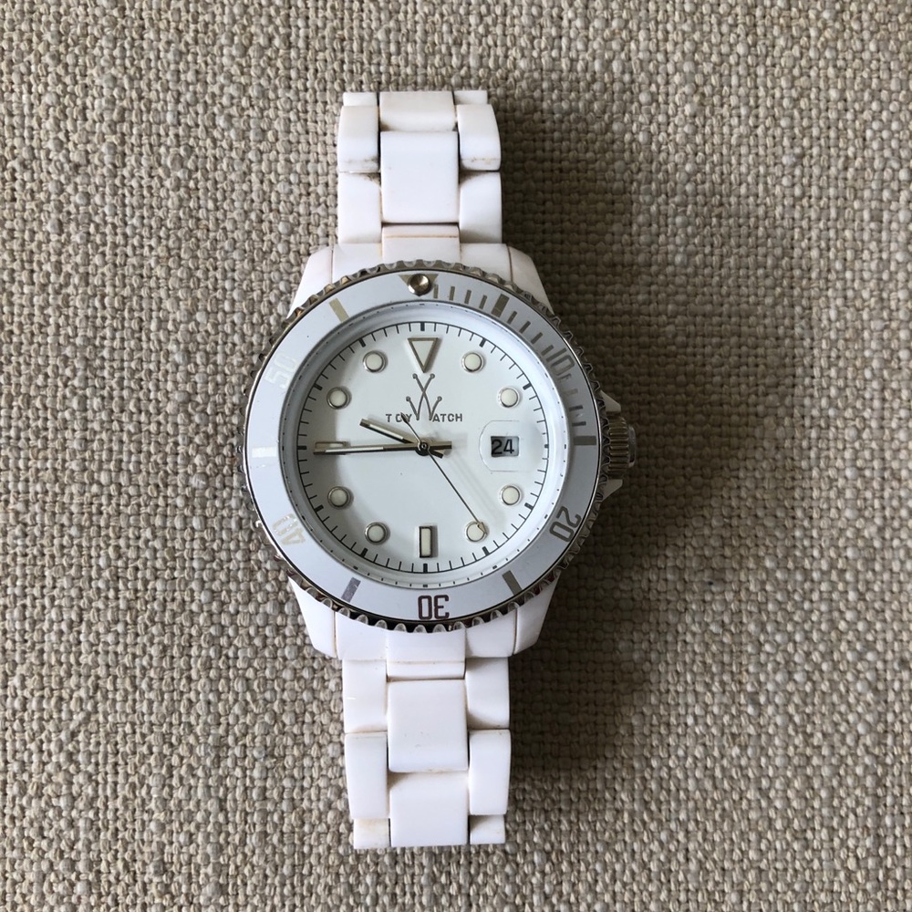 Toy Watch in White